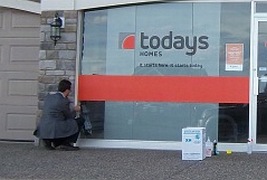 Vinyl installation